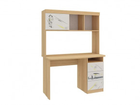 Стол Форсаж дуб сонома/белый в Сургуте - surgut.mebel-tymen.ru | фото