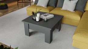 Стол журнальный тип 10 Графит Серый в Сургуте - surgut.mebel-tymen.ru | фото