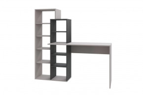 Стол компьютерный Квадро, кашемир/черный ясень в Сургуте - surgut.mebel-tymen.ru | фото