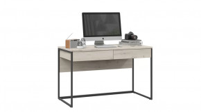 Стол компьютерный «Лофт» тип 2 Черный/Дуб крафт белый в Сургуте - surgut.mebel-tymen.ru | фото