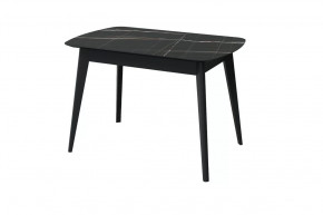 Стол обеденный Прайм, черный тунис/черный в Сургуте - surgut.mebel-tymen.ru | фото