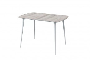 Стол обеденный Прайм Лайт, Бора бора/белый в Сургуте - surgut.mebel-tymen.ru | фото