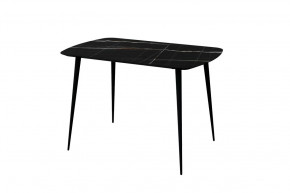 Стол обеденный Прайм Лайт, Черный тунис/черный в Сургуте - surgut.mebel-tymen.ru | фото