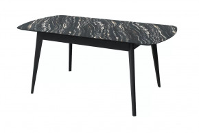 Стол обеденный Прайм раздвижной, луанда/черный в Сургуте - surgut.mebel-tymen.ru | фото