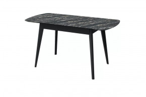 Стол обеденный Прайм раздвижной, луанда/черный в Сургуте - surgut.mebel-tymen.ru | фото