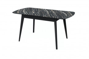 Стол обеденный Прайм раздвижной, луанда/черный в Сургуте - surgut.mebel-tymen.ru | фото