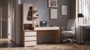 Стол Пифагор Дуб вотан / Кашемир в Сургуте - surgut.mebel-tymen.ru | фото