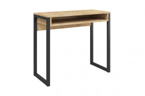 Стол письменный Леонардо, дуб бунратти/черный в Сургуте - surgut.mebel-tymen.ru | фото