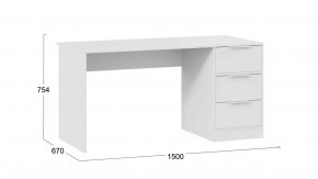 Стол письменный «Марли» Тип 2 Белый в Сургуте - surgut.mebel-tymen.ru | фото