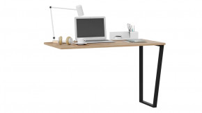 Стол письменный «Порто» Графит, Яблоня Беллуно в Сургуте - surgut.mebel-tymen.ru | фото