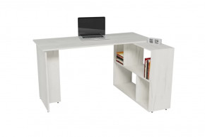 Стол письменный с тумбой СП-3 дуб грей Герда в Сургуте - surgut.mebel-tymen.ru | фото