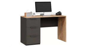 Стол письменный «Стелла» Тип 1 Серый вулкан, Фон Серый, Яблоня Беллуно в Сургуте - surgut.mebel-tymen.ru | фото