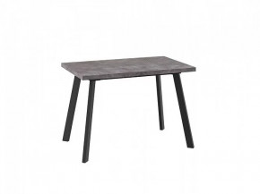 Стол раздвижной Borg-110, дымчатая керамика/черный в Сургуте - surgut.mebel-tymen.ru | фото