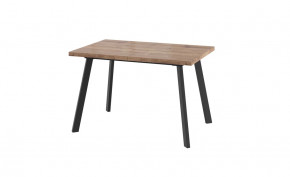 Стол раздвижной Borg-120, дуб велингтон/черный в Сургуте - surgut.mebel-tymen.ru | фото