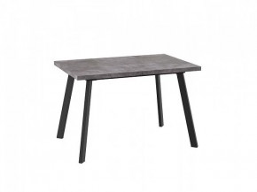 Стол раздвижной Borg-120, дымчатая керамика/черный в Сургуте - surgut.mebel-tymen.ru | фото