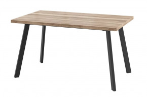 Стол раздвижной Borg-140, дуб каньон/черный в Сургуте - surgut.mebel-tymen.ru | фото