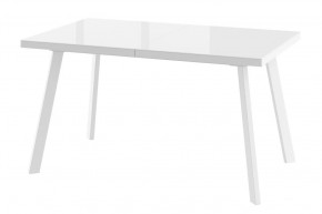 Стол раздвижной Borg-140, оптивайт белый/белый в Сургуте - surgut.mebel-tymen.ru | фото