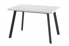 Стол раздвижной Borg-140, серый сланец/черный в Сургуте - surgut.mebel-tymen.ru | фото