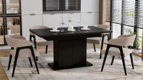 Стол раздвижной «Детройт» Тип 1 Черный в Сургуте - surgut.mebel-tymen.ru | фото