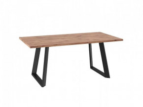 Стол раздвижной LOFT LUX-180, дуб веллингтон/черный в Сургуте - surgut.mebel-tymen.ru | фото