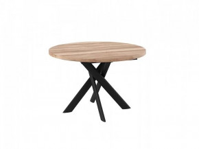 Стол раздвижной RONALDO-120, дуб каньон/черный в Сургуте - surgut.mebel-tymen.ru | фото