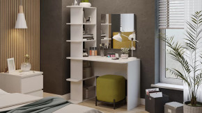 Стол с зеркалом Тип 4 Белый Ясень в Сургуте - surgut.mebel-tymen.ru | фото