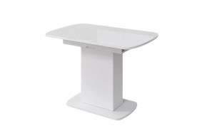 Стол Соренто-2, белый/белый глянец в Сургуте - surgut.mebel-tymen.ru | фото