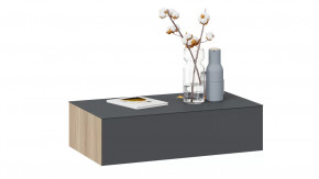 Стол туалетный Глосс Яблоня Беллуно, Стекло Графит матовый в Сургуте - surgut.mebel-tymen.ru | фото