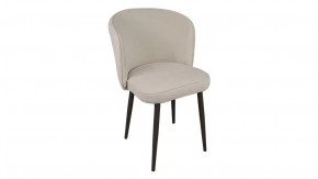 Стул «Боско»  Черный муар, Велюр DREAM Beige (бежевый) в Сургуте - surgut.mebel-tymen.ru | фото