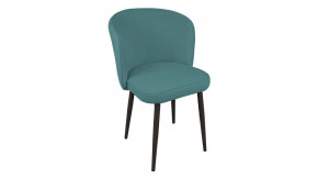 Стул «Боско»  Черный муар, Велюр DREAM Mint (бирюзовый) в Сургуте - surgut.mebel-tymen.ru | фото