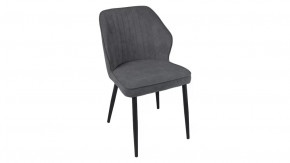 Стул «Крис» Черный муар, Микровелюр BRENDY Graphite в Сургуте - surgut.mebel-tymen.ru | фото