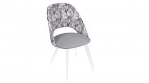 Стул Сириус тип 1 Белый матовый/тк. №123/тк.121 в Сургуте - surgut.mebel-tymen.ru | фото