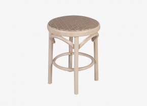 Табурет Мягкий Бежевый/Беленый дуб в Сургуте - surgut.mebel-tymen.ru | фото