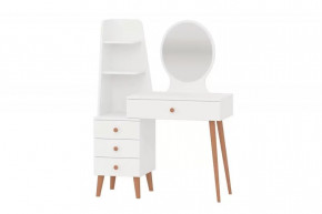 Трюмо 4-25917 (ш950*г439*в1292мм), ЛДСП Белый в Сургуте - surgut.mebel-tymen.ru | фото