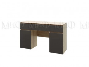 Туалетный стол Ким Графит софт, сонома в Сургуте - surgut.mebel-tymen.ru | фото