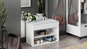 Тумба для обуви «Лайт» Тип 1 Белый глянец в Сургуте - surgut.mebel-tymen.ru | фото