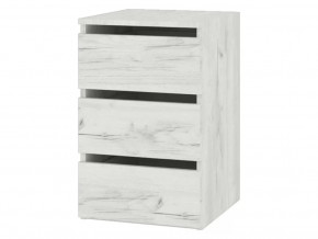 Тумба Кент-1 Секция-4 Дуб Крафт Белый в Сургуте - surgut.mebel-tymen.ru | фото