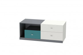 Тумба Клео Т-1, 1200 мм, графит, миндаль, океан Диал в Сургуте - surgut.mebel-tymen.ru | фото