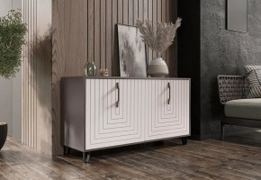 Тумба Квадро М-5, софт серый/софт вайт в Сургуте - surgut.mebel-tymen.ru | фото