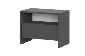 Тумба прикроватная Камелия 1 Серия 2, графит в Сургуте - surgut.mebel-tymen.ru | фото
