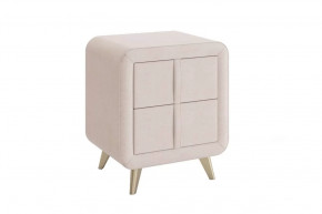 Тумба прикроватная Софи 2 крем (велюр) в Сургуте - surgut.mebel-tymen.ru | фото