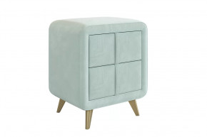 Тумба прикроватная Софи 2 мята (велюр) в Сургуте - surgut.mebel-tymen.ru | фото
