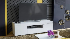 Тумба ТВ тип 1 Белый Ясень в Сургуте - surgut.mebel-tymen.ru | фото