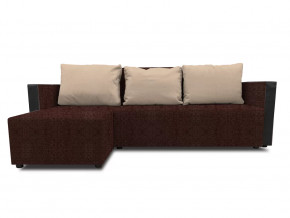 Угловой диван Алиса 3 Savana Chocolate-Savana Camel кат. 1 в Сургуте - surgut.mebel-tymen.ru | фото