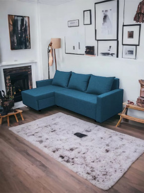 Угловой диван Шерри Савана Деним в Сургуте - surgut.mebel-tymen.ru | фото