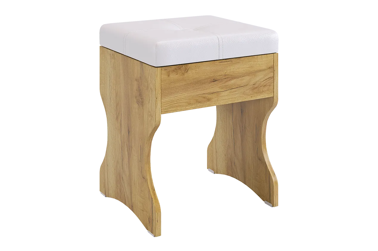 Пуф Виктория-1 дуб крафт золотой в Сургуте - surgut.mebel-tymen.ru | фото