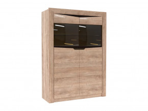 Витрина малая Версаль-5 Секция-11 Дуб баррик в Сургуте - surgut.mebel-tymen.ru | фото