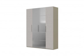 Вива Шкаф распашной ШР-4 2 зеркала Латте/Текстиль в Сургуте - surgut.mebel-tymen.ru | фото